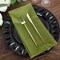 OLIVE GREEN 10 Sheer 23" x 23" Organza Decorative Table Dinner NAPKINS